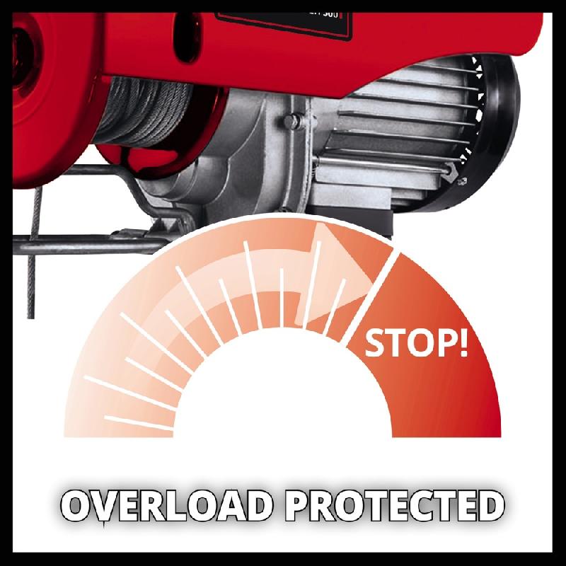 Palan électrique TC-EH 500 - robuste et performant_4