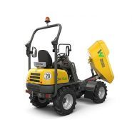 Dw15e mini-dumper sur pneu - wacker neuson - 1500 kg_4