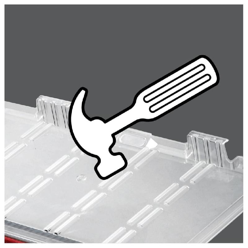 Keter mallette à outils mobile avec organisateur connect noir 443871_4