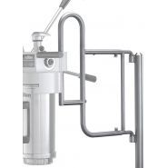 Fabrication de churros sécurisée grâce au système anti-retour du piston