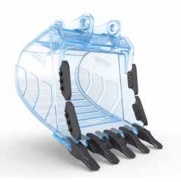 EC350D GODET D'EXCAVATION RENFORCÉ - VOLVO - ARÊTES UNIVERSELLES - PIÈCES D'USURE 55ARXE_4