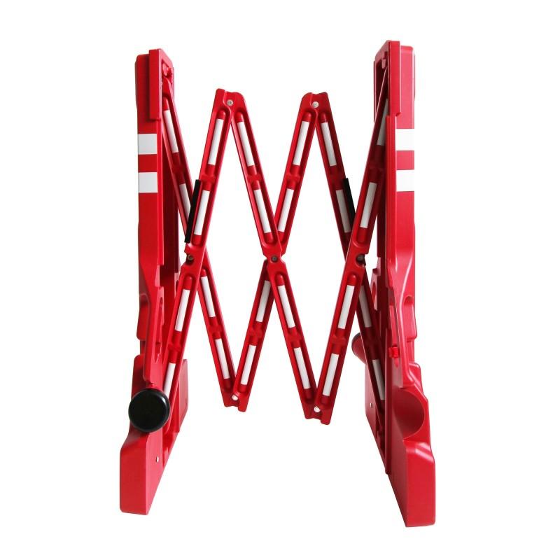 Barrière de sécurité extensible 2m40 - Rouge_4