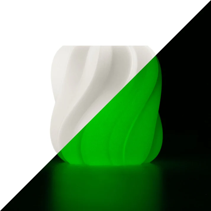 Mot en Impression 3D - Lumineux blanc vert_4