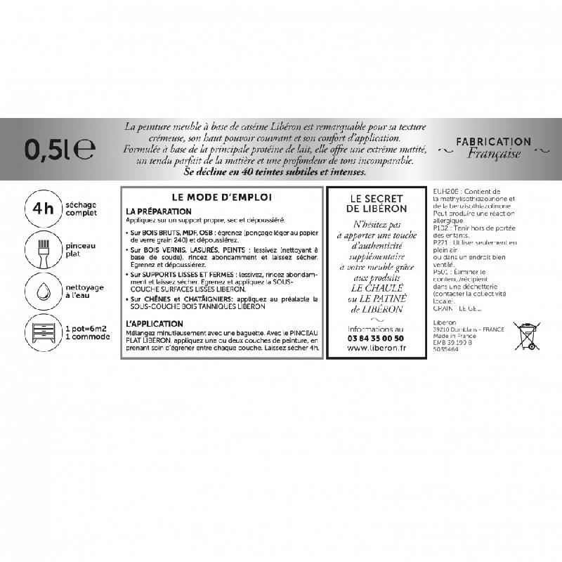 Peinture française mate pour meubles et boiseries sans sous-couche