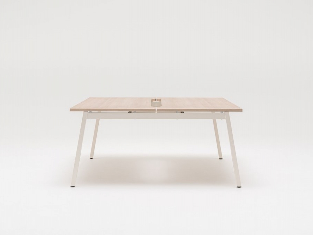 Bureau opératif administratif avec plateaux coulissants - OGI SLIDE - ergonomique et écologique_4