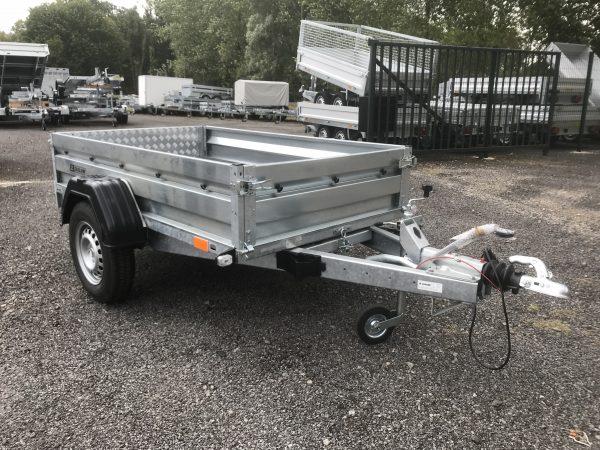 Remorque bagagère freinée - 2,35 X 1,32 M - 1300 KG - ZASLAW 235SH_4