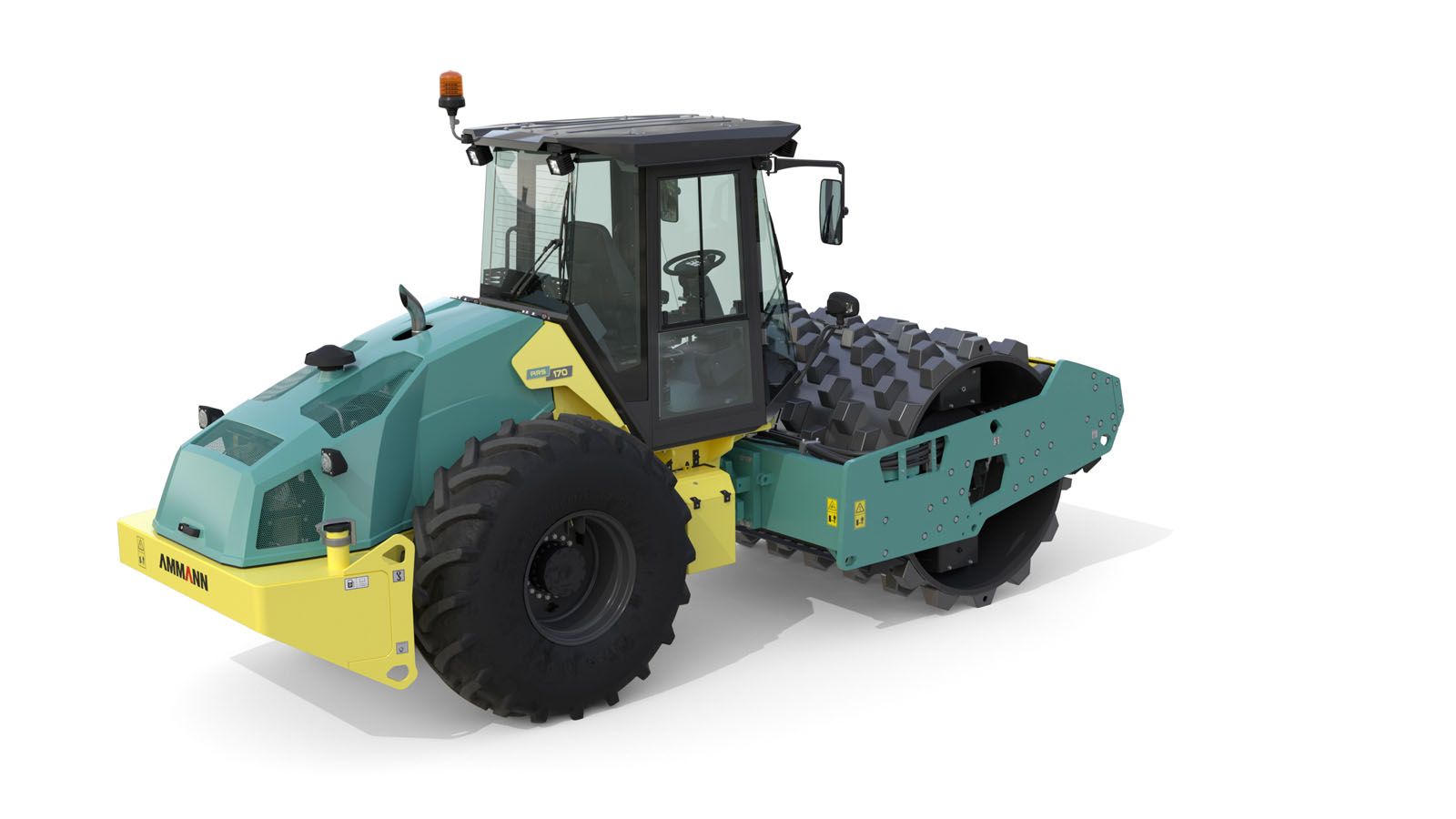 Ars 170 compacteur à un seul tambour - Ammann - poids d'exploitation 16 340 kg - visibilité à 360° et système ACE force_4
