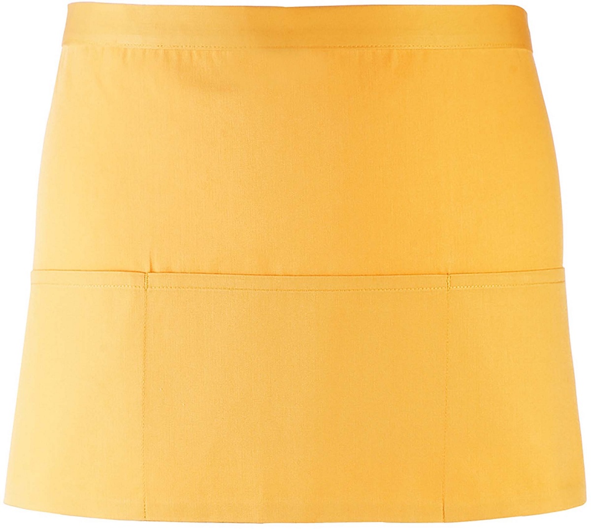 Mini tablier court - 3 poches - nombreux coloris disponibles - modèle PR155 - polyester et coton sergé_4