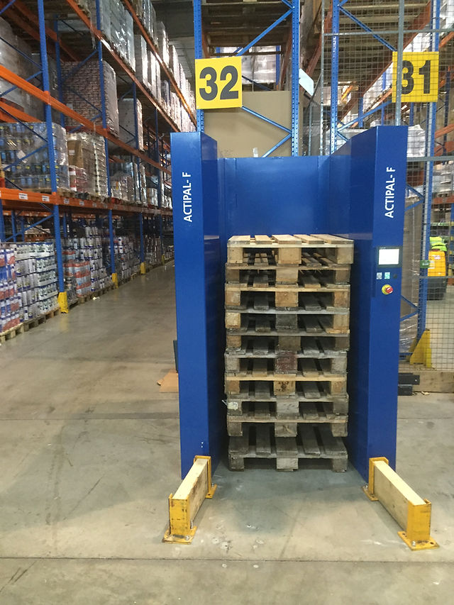 Empileur-dépileur fixe conçu pour Zone de stockage  -  capacité 15, 20, 25, 30 palettes  - disponible sur-mesure -  ACTIPAL-F_4