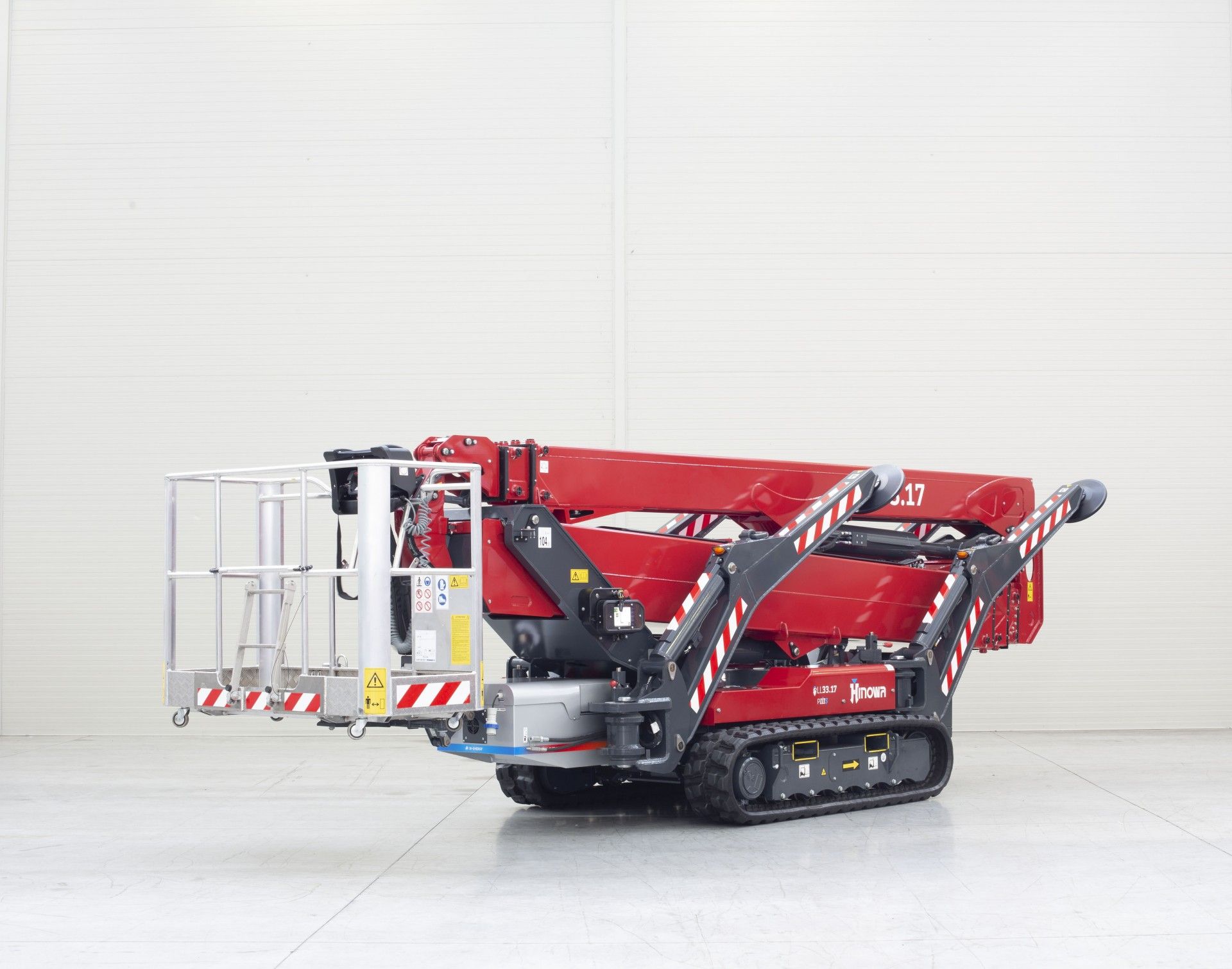 Bi-energy - nacelle araignée - hinowa s.P.A. - capacité nacelle chenillée 230 kg_4