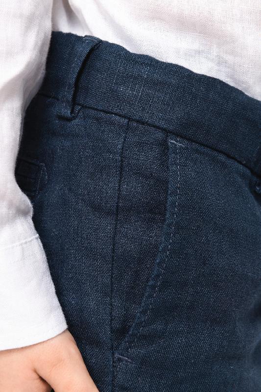 Bermuda en lin enfant - Réf: NS709 - Tissu durable, thermorégulateur et léger - Native Spirit_4