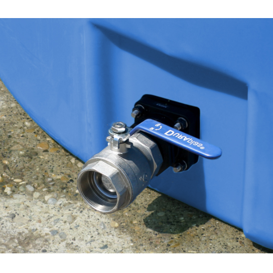Cuve de transport d'eau 13.000L - AQUA 13000 - PREMIUM - Passe cloison et vanne inox_4