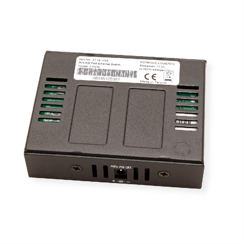 ROLINE Fast Ethernet Switch, Pocket, 5 Ports_4