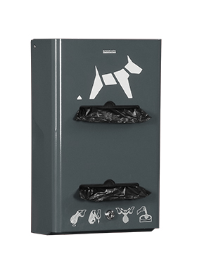 Distributeur mural de sacs pour hygiène canine - 400 sacs - Hygeca - Anti-UV et anti-vandalisme_4
