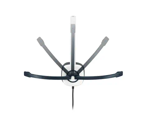 Logitech 981-000350 casque Avec fil Arceau Bureau/Centre d'appels Blanc_4