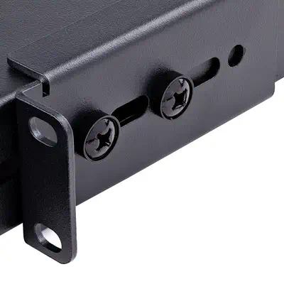 Étagère De Rack Serveur 1U Tecmojo - Profondeur Réglable 49,5-95 Cm, Charge 109,8 Kg, Ventilée, Pour Équipement Réseau/AV