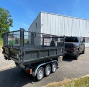 Remorque Ampliroll AP3.5-3 - PTAC 1700 à 2300 kg - Pompe électro-hydraulique double effet_4