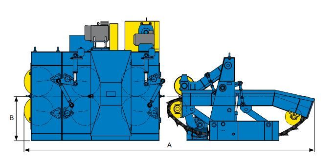 Vk26mx - écorceuse Valonkone - diamètre d’écorçage 100 à 620 mm - version standard et SL pour billons courts ou longs_4