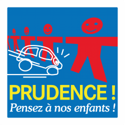 Panneau Prudence Enfants personnalisable - WP Signalisation_4