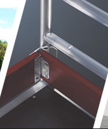 Uni mini echafaudage roulant petite hauteur - layher - hauteur de travail max.8,30 m_4