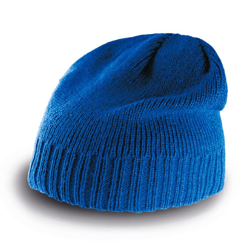 Bonnet en maille tricotée - Bordure côtelée - Réf : KP516 - Marque K-up_4
