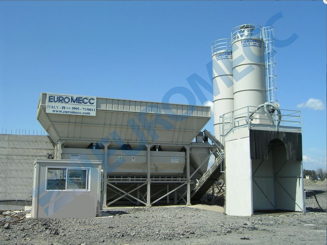 Dp max centrale à béton fixe - Euromecc - double poste de chargement - 2x90 m3/h_4