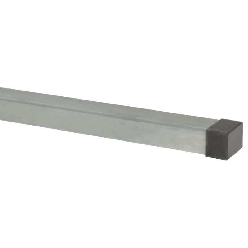 Vidaxl poteaux de clôture de jardin 20 pcs argenté 220 cm acier 3196187_4