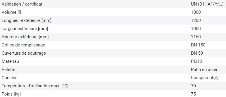 266172w - cuve ibc produits dangereux, revêtement en acier, patins en acier_4