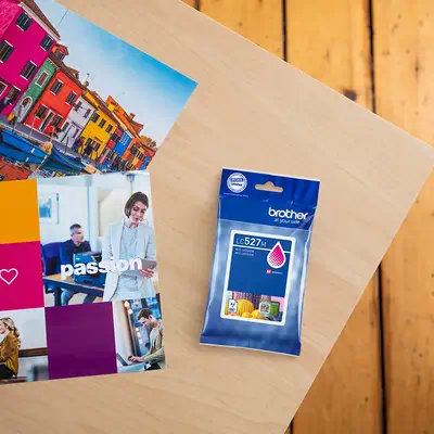 Cartouche d'encre authentique Brother LC527M - Magenta_4