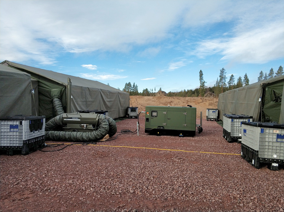 Tente TMS à habitabilité optimisée et design pratique