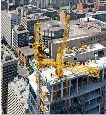 200 DR 5/10 Litronic Derrick - Grue à tour Liebherr - Capacité max. 10 600 kg - Portée max. 24,80 m_4