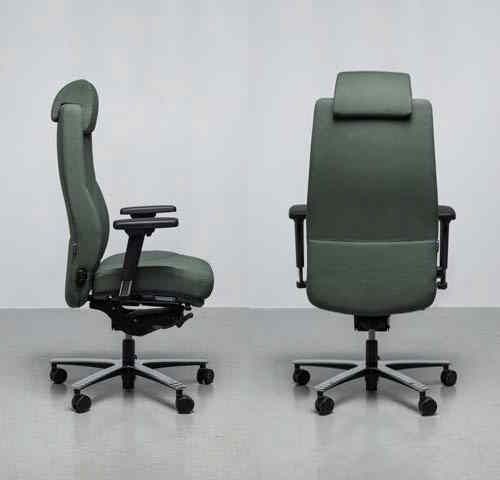 Fauteuil de bureau ergonomique LEADER-NEST - grand confort pour manager ou direction - support jusqu'à 165 kg_4