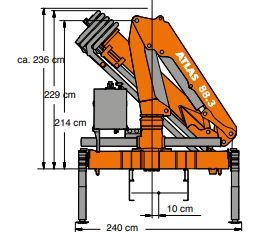 Grue auxiliaire Atlas 88.3 - modèle 88.3_4