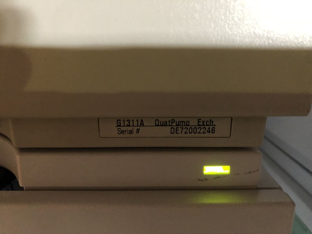 Chromatographie liquide Agilent 1100 - Pompe quaternaire G1311A HP1100 sans dégazeur - Réf P21071129_4