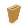 Grand coffret à frites refermable kraft brun - 500 ml - carton intérieur ingraissable - par 450 - NN05150005_4