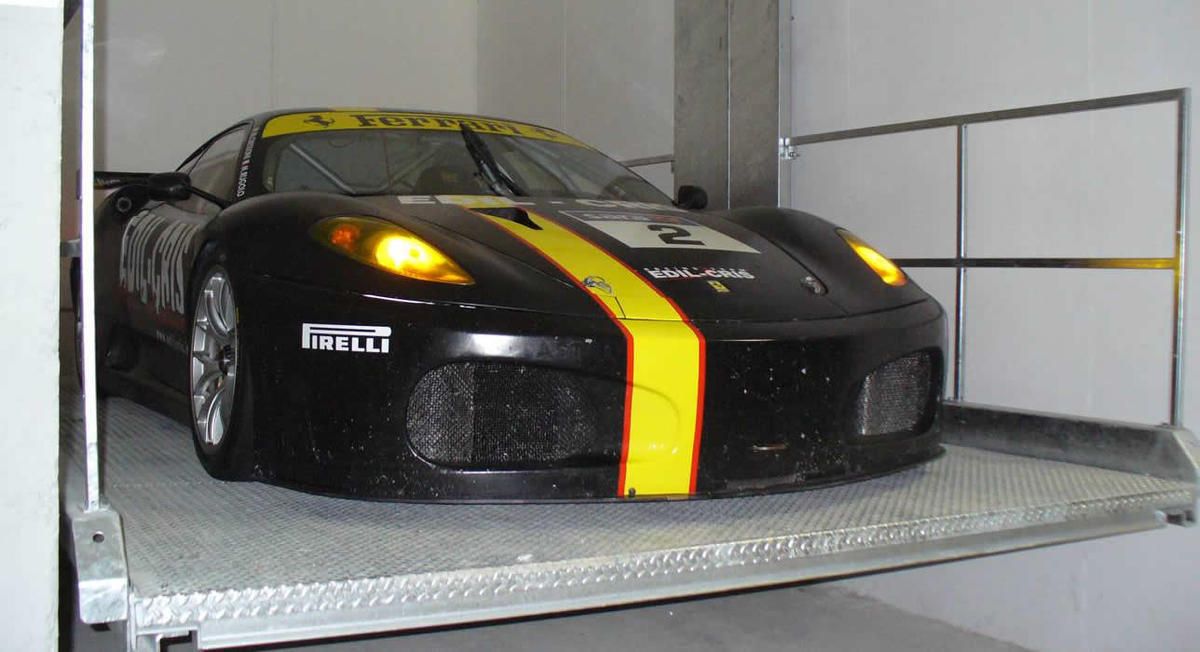 Monte-voiture IP1-HMT-V02 - Ideal Park - capacité de charge 2700 kg - plateforme personnalisable jusqu'à 11,90 m de hauteur_4