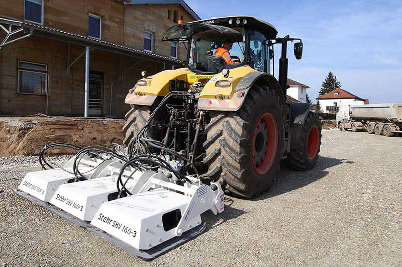 Plaque vibrante idéale pour le compactage des sols - SBV STEHR_4