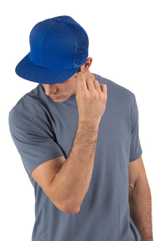 Casquette Trucker - 6 panneaux - Visière plate - Réf: KP113 - Marque K-up_4