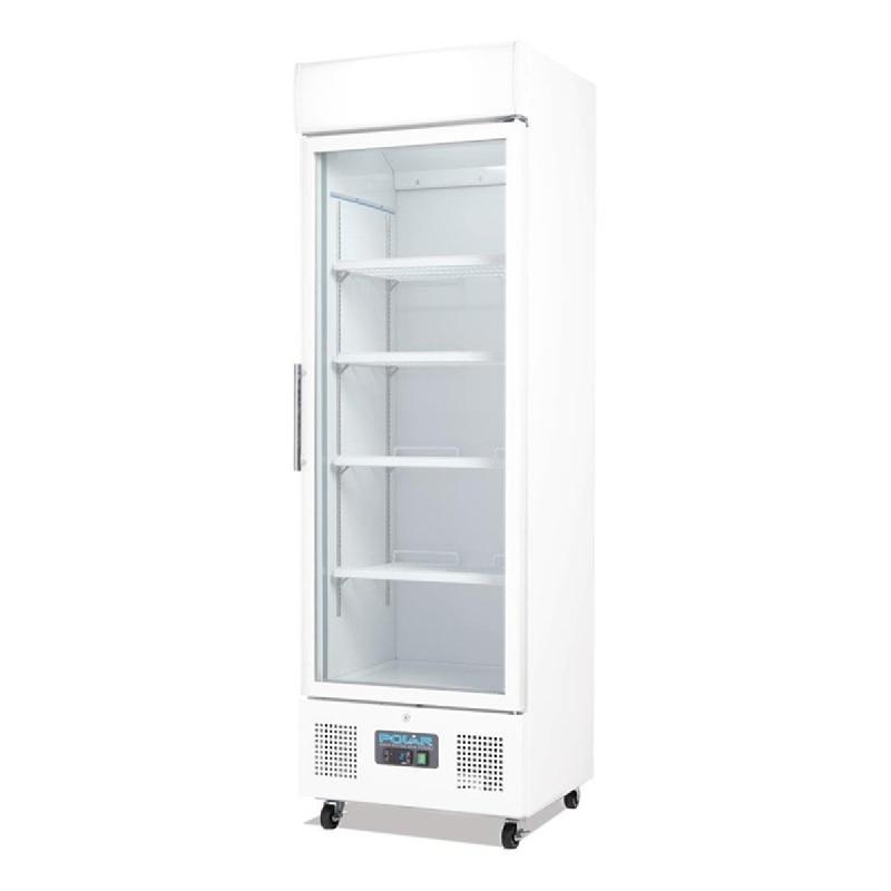 Vitrine réfrigérée positive blanche Série G 336L | Polar - DM076_4