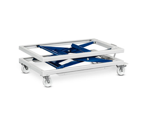 Table élévatrice flexible - HERCULES - capacité 300 kg, hauteur réglable 400-1 010 mm, garantie 5 ans_4