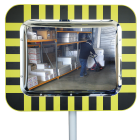 Miroir de surveillance MAYA 6807 - 600 x 800 mm - Vision à 90° - Garantie 3 ans_4