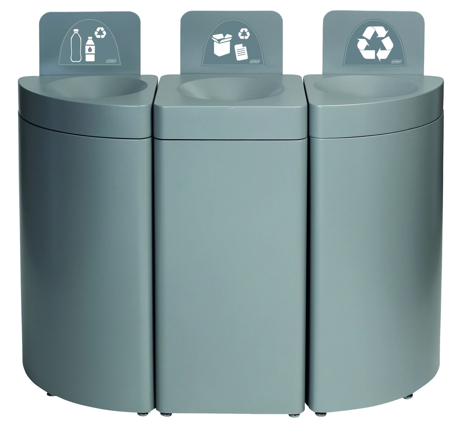 Panneau d'affichage pour collecteur modulaire anti-feu - Compatible 1/4 de cercle et carré - Probbax® en acier galvanisé_4