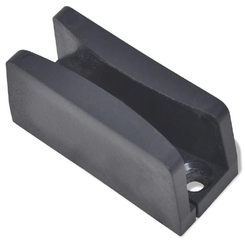 Vidaxl porte coulissante verre et aluminium 178 cm argenté 60266_4