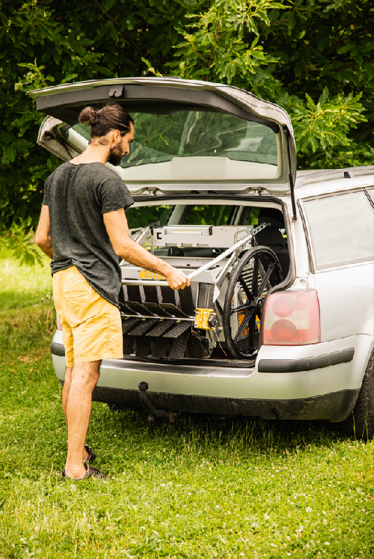 Ramasseuse ergonomique pour fruits et noix sans les abîmer