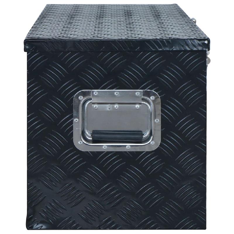 Vidaxl boîte en aluminium 1085x370x400 mm noir 144846_4