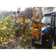 Prétailleuse Mp 122 Optima avec forme de disque optimisée pour les sarments