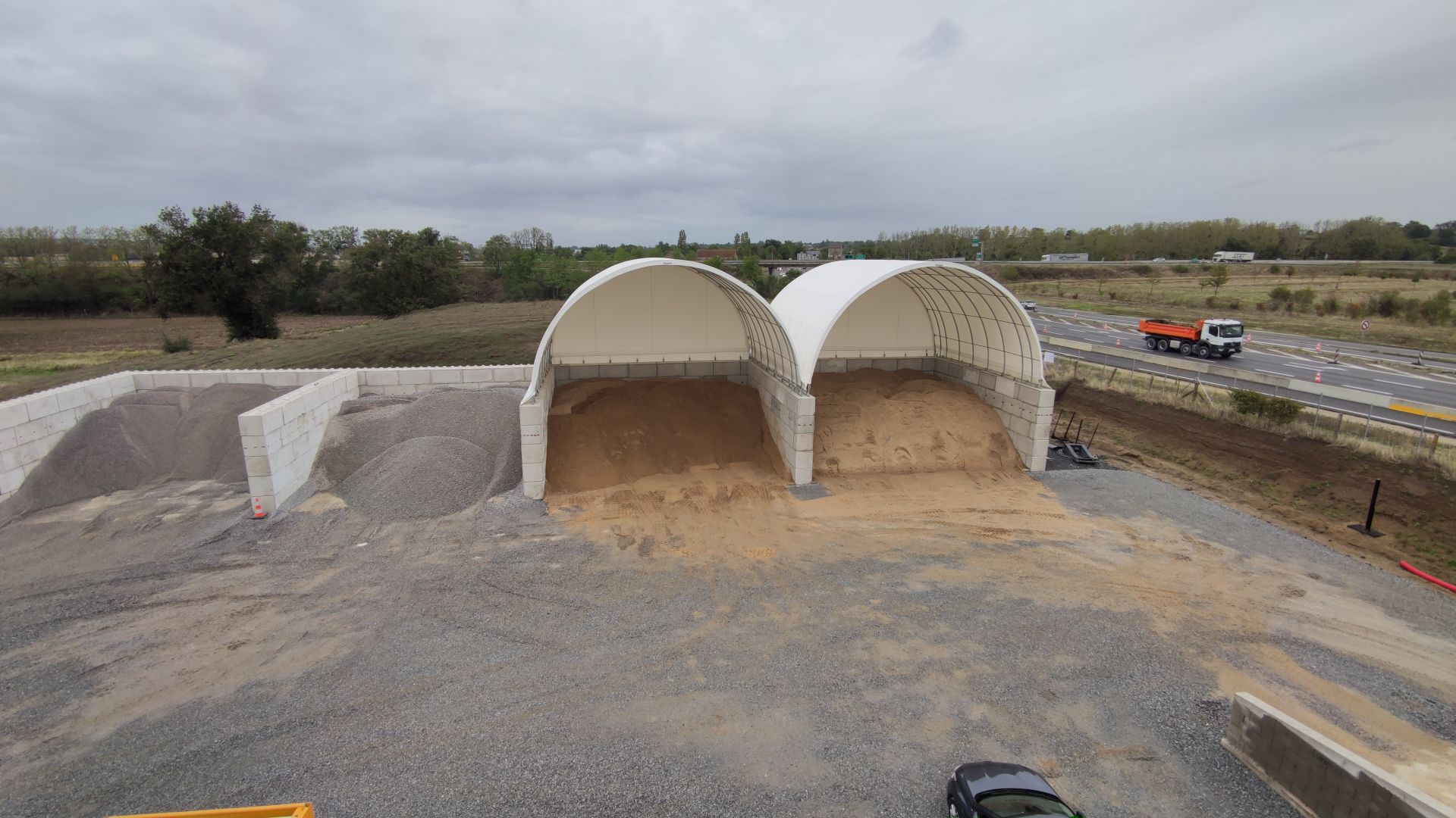 Bloc béton type Lego 160X80 ; 120X80; 80X80  pour bâtiment en dome_4