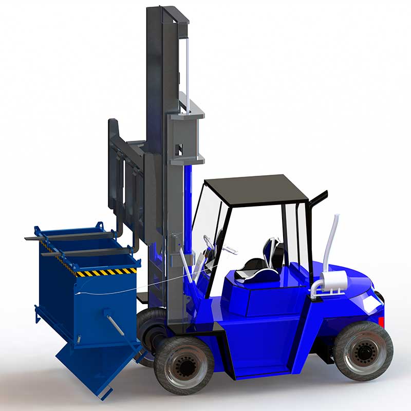 Benne à fond ouvrant 500l 750l 1000l_4