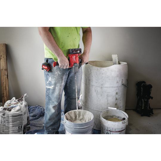 M18 FPM-0X Malaxeur et Mélangeur Portatif - MILWAUKEE avec moteur sans charbons, 8 vitesses et poignée ajustable_4