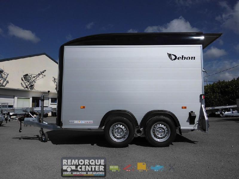 Remorque fourgon en aluminium DEBON C500 ROADSTER - PTAC : 2000 Kg - 2 essieux - Pullman2 - Ref: PW2.4_4